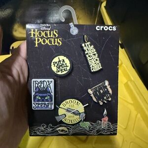 Disney Hocus pocus Crocs Jibbitz 5 pack charms -brand new